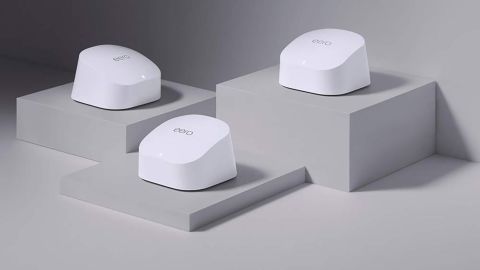 Eero 6 mesh Wi-Fi system and 2 extenders