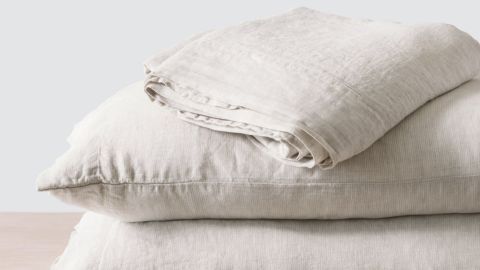 Stonewashed Linen Sheet Set