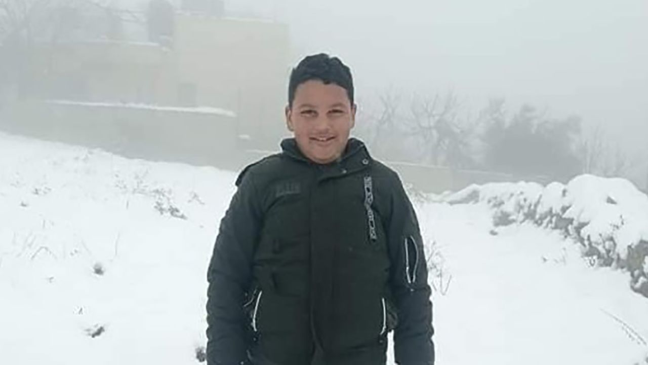 A file photo of Mohammed Allamy, pictured during snowfall last winter. 
