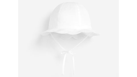 Baby Girl Scalloped Hat