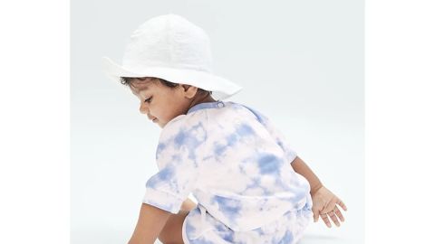 Baby Eyelet Bucket Hat