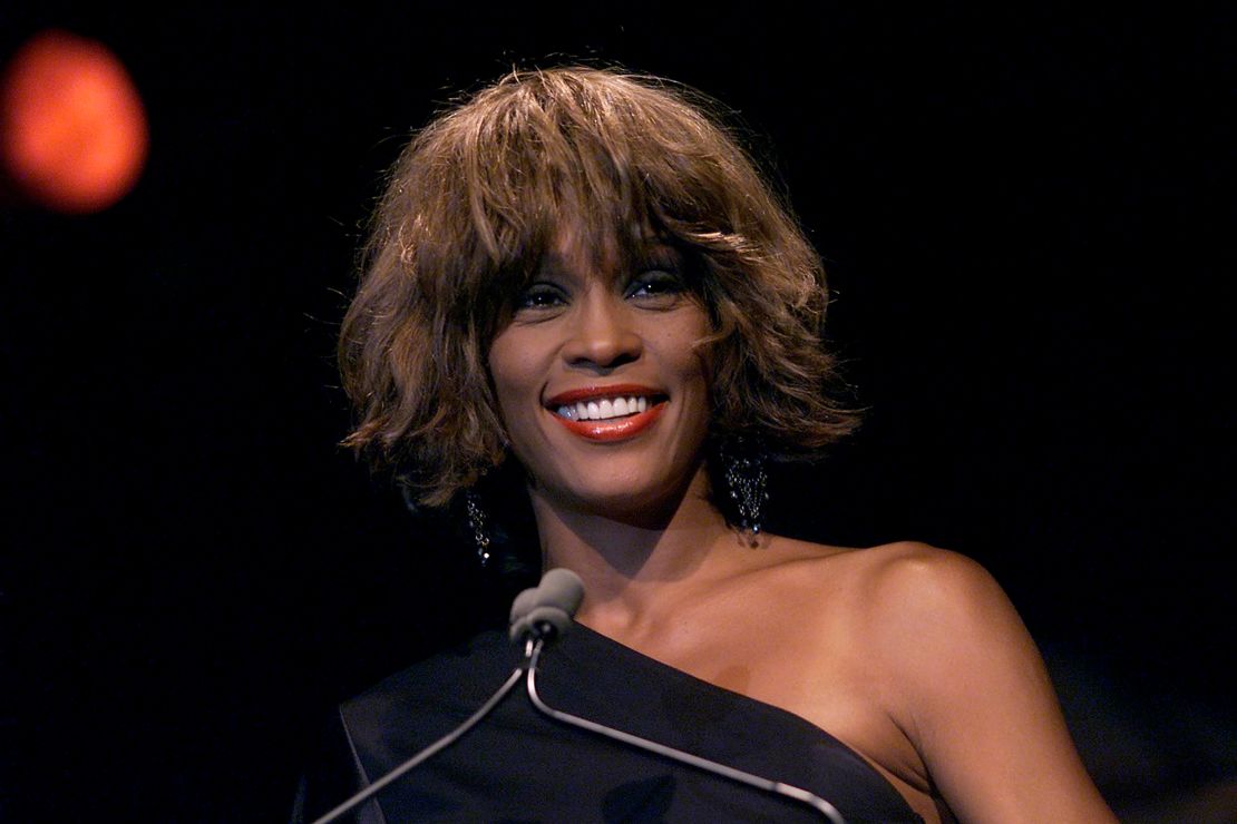 Special guest Whitney Houston at  the Songwriters Hall of Fame 32nd Annual Awards at The Sheraton New York Hotel and Towers in New York City on June 14, 2001 