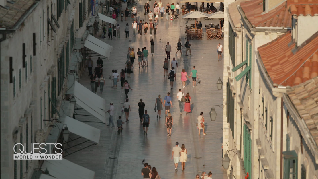 Locals have been reclaiming the streets of Dubrovnik from tourists during the pandemic.