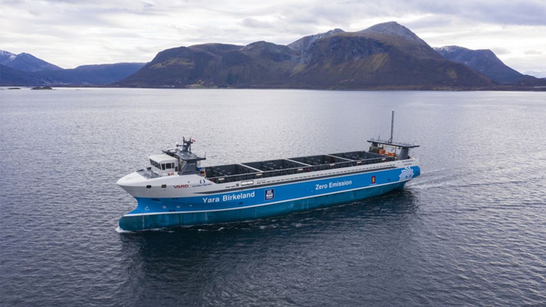 The Yara Birkeland is scheduled to make its first journey before the end of the year.