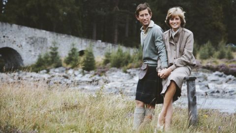 Charles and Diana spent part of their honeymoon in Scotland.