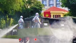 Hanoi Vietnam disinfectant spray Hancocks pkg vpx