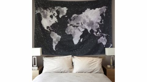 Sunm Boutique World Map Tapestry