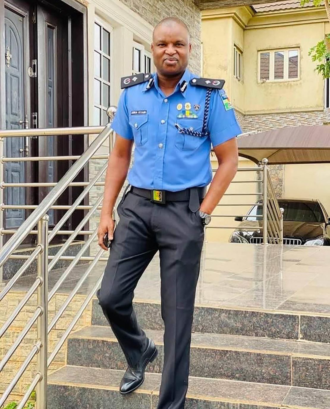 Nigerian top cop Abba Kyari.