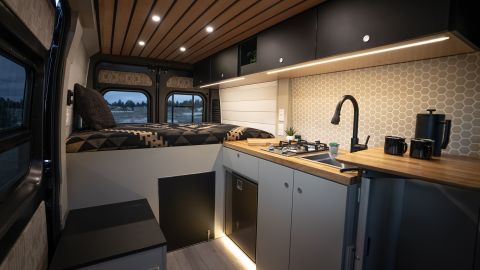 Cascade Custom Vans, located in Bend, Oregon, has struggled with shortages of materials it needs for its van conversions.