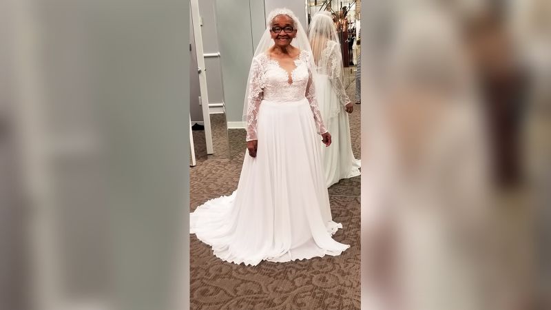 Racism stopped her from trying on a wedding dress. Seventy years