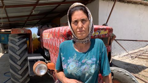 Gulay Kacar, 48, told CNN: "Everything is going to burn. Our land, our animals and our house."
