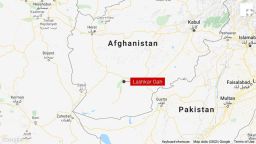 MAP Lashkar Gah Afghanistan