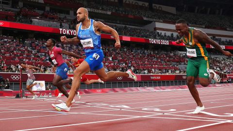 Italian sprinter Lamont Marcell Jacobs <a href="https://www.cnn.com/2021/08/01/sport/lamont-marcell-jacobs-olympics-100m-spt-intl/index.html" target="_blank">wins the 100-meter final</a> on Sunday, August 1. He finished the race in 9.80 seconds, winning the first 100 final since the retirement of three-time champion Usain Bolt.