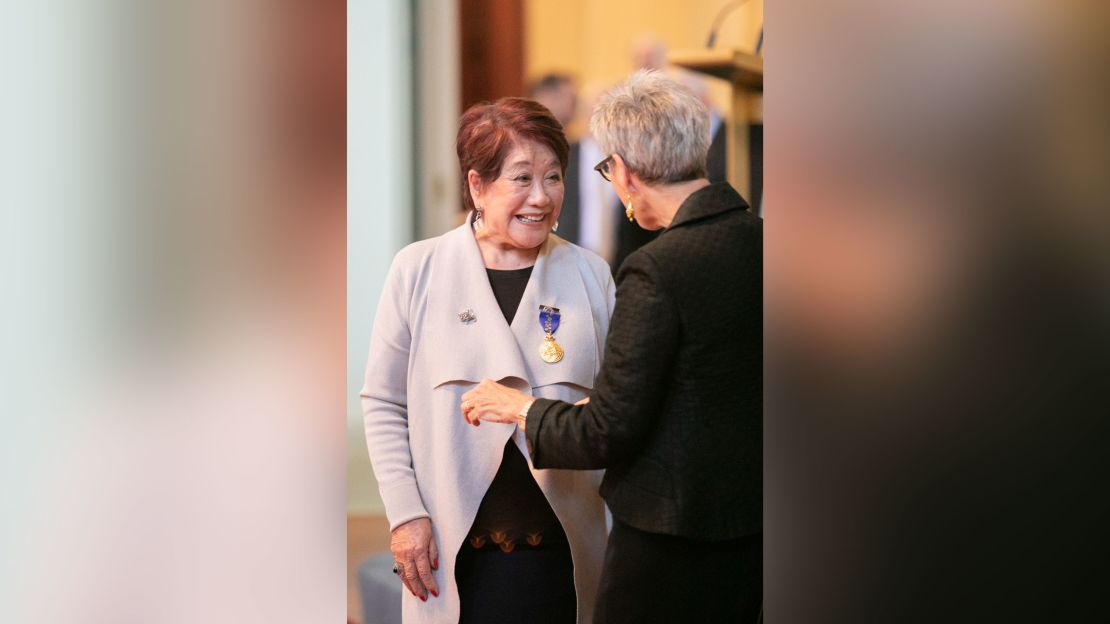 Elizabeth Chong was awarded the Queen's Birthday Honour medal in 2019 for her services to Australia's hospitality sector. 