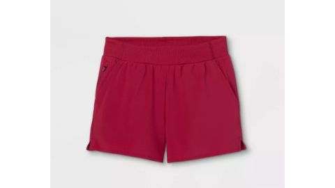 Girls' Quick-Dry Woven Shorts, All in Motion 