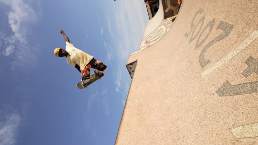 Jackson Mubiro skateboarding African Voices Changemakers 