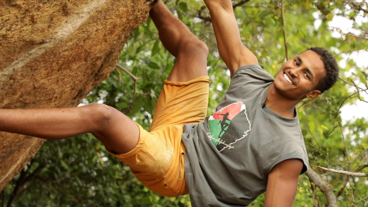 Peter Naituli African Voices pro climber