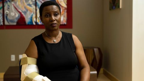 01 haiti first lady Martine Moise intv