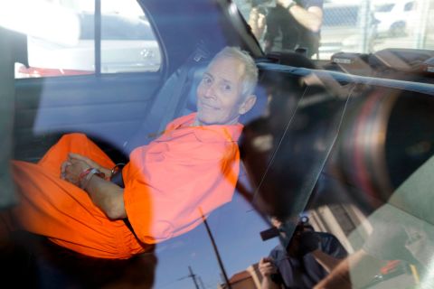 Durst is transported in New Orleans in March 2015. He was arrested in New Orleans the night before the final episode of the "The Jinx" aired on HBO.