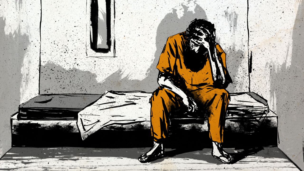 Mohammed al-Qahtani has been held at Guantanamo Bay since February 2002 and since May 2008 without charge. Today, he is being held in a cell at Camp 6.