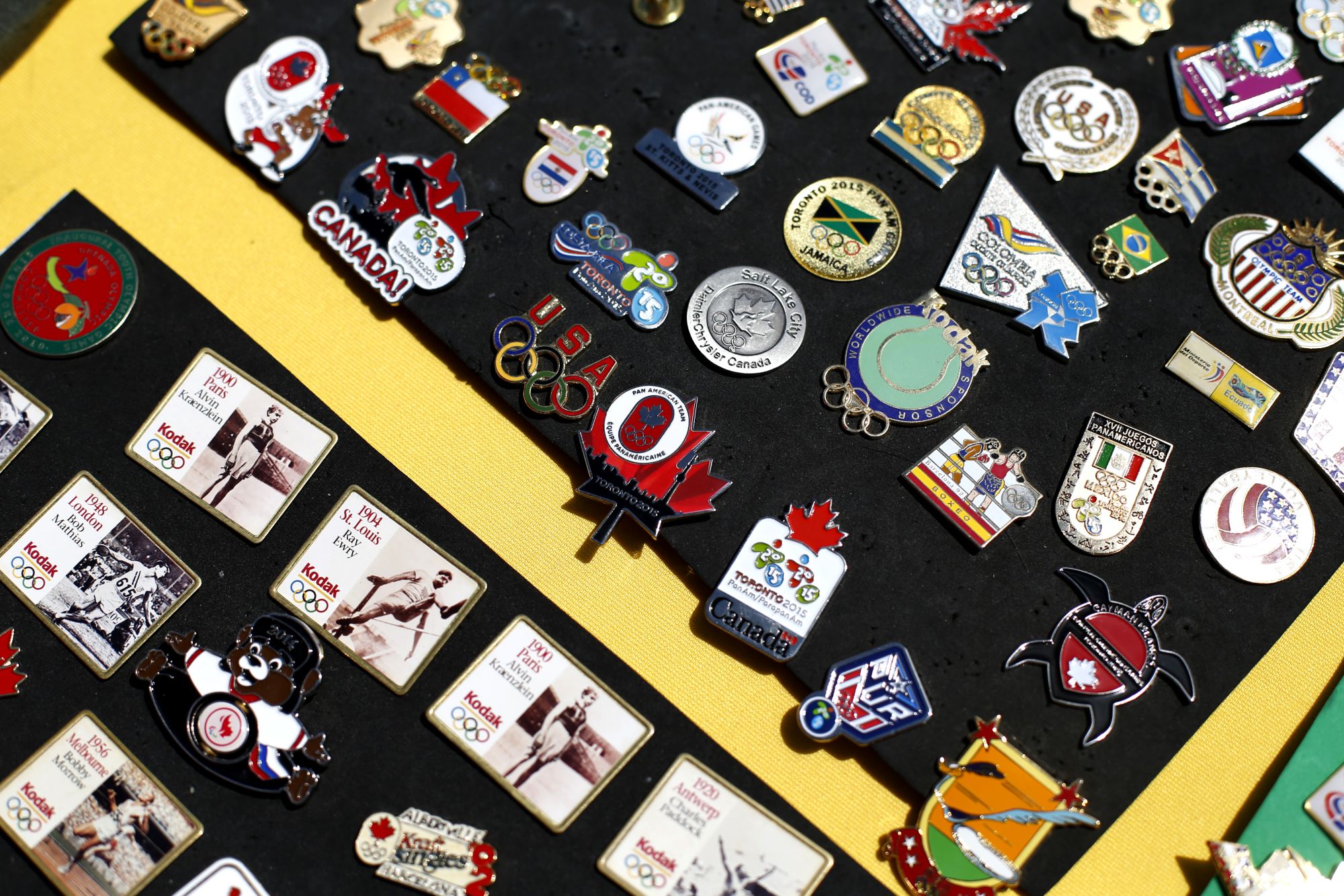 04 olympic pin trading tokyo 072315 FILE RESTRICTED