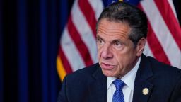 New York Gov. Andrew Cuomo speaks during a news conference, Wednesday, June 23, 2021, in New York. (AP Photo/Mary Altaffer)