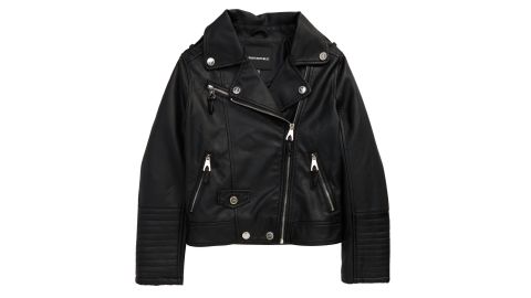 Urban Republic Kids' Quilted Faux Leather Moto Jacket