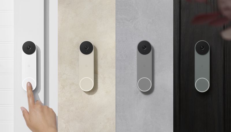 Dimensions of nest store doorbell