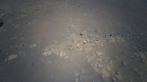 Ingenuity captured this view of the "Raised Ridges" during its 10th Martian flight on July 24.