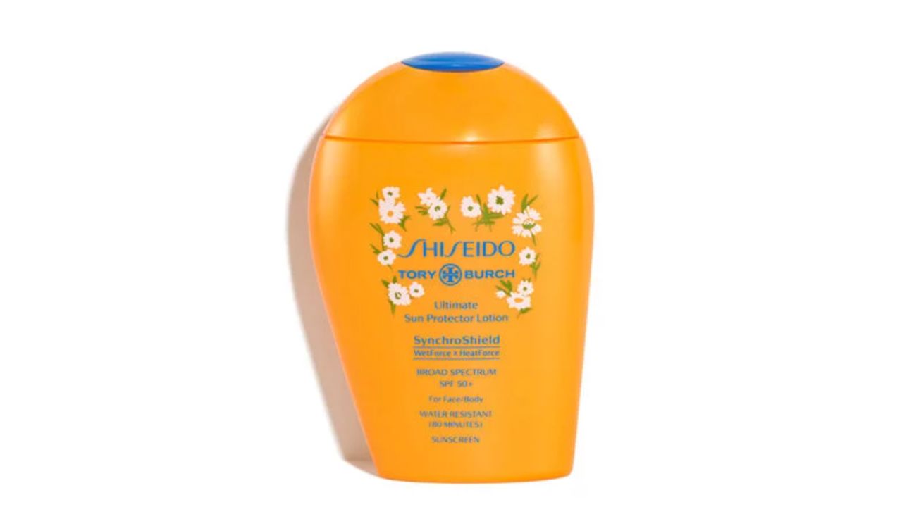 Shiseido x Tory Burch Ultimate Sun Protector Lotion SPF 50+ Sunscreen