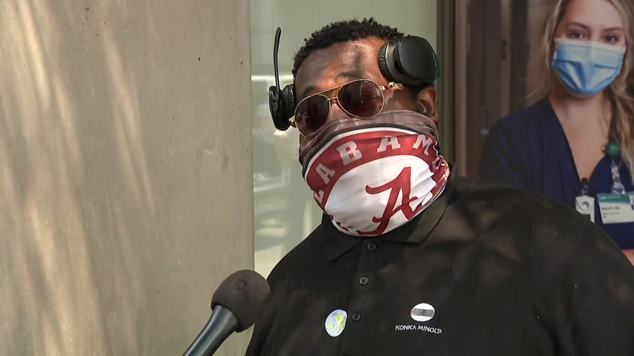 Keith Snow told CNN he got a Covid-19 vaccine because his wife said he'd need to be vaccinated to travel.