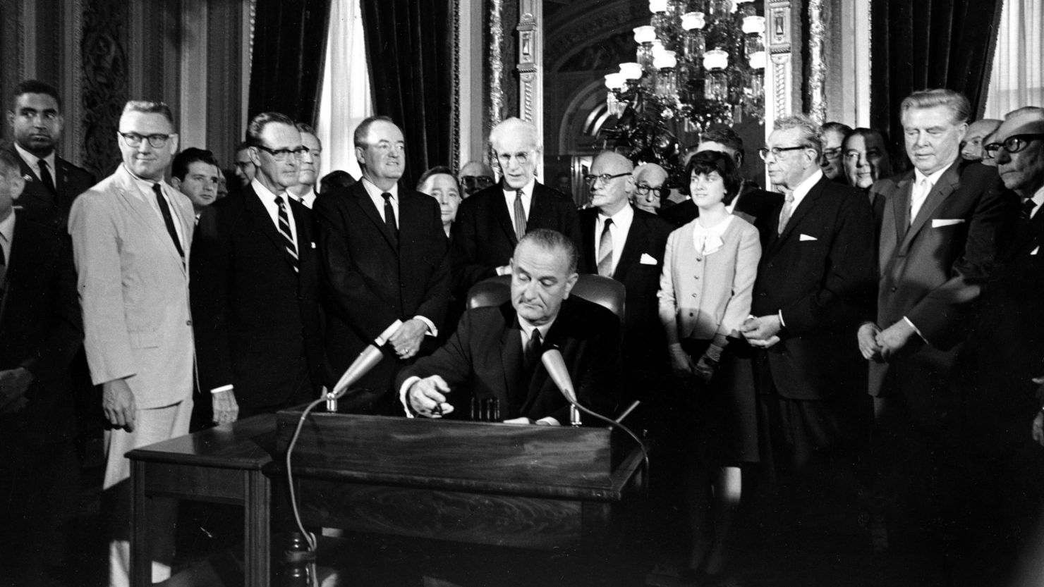 Voting Rights Act 1965 signing