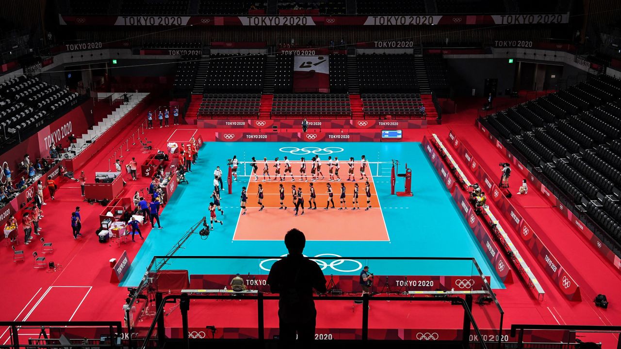 <strong>Ariake Arena:</strong> This Tokyo venue hosted volleyball events during the 2020 Games.