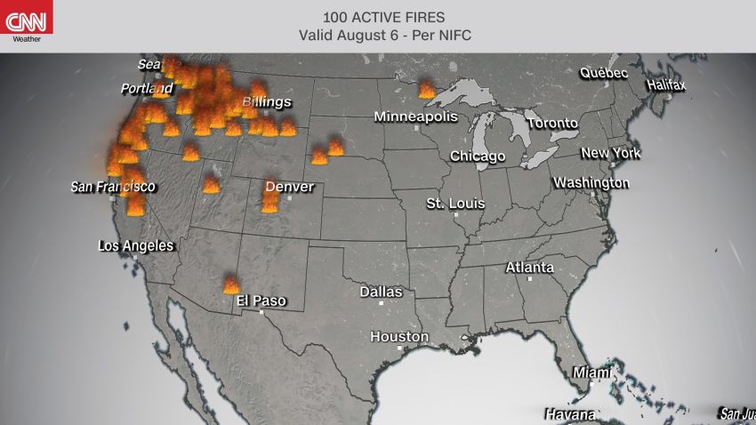 current active fires