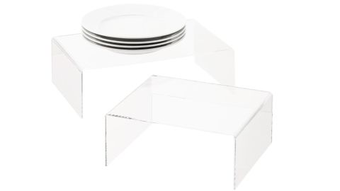 The Container Store Acrylic Organizer Shelves