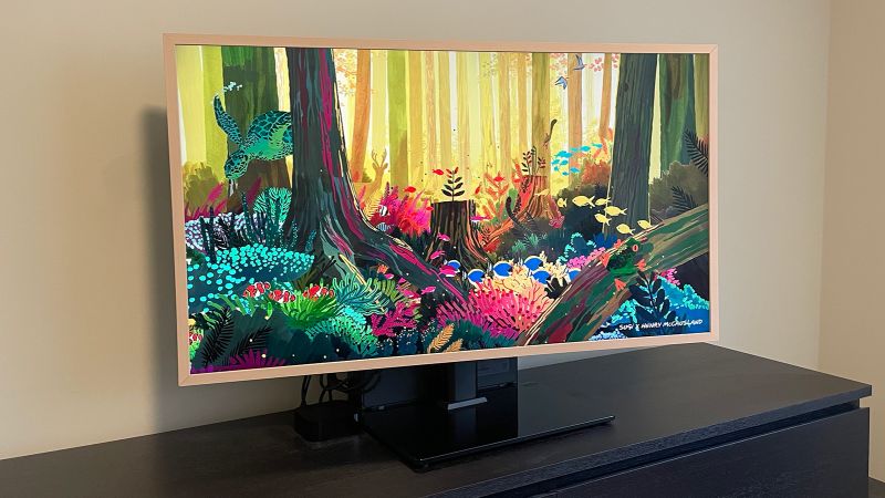Samsung The Frame review: Samsung 'The Frame' TV is literally wall art,  costs $2,000 - CNET