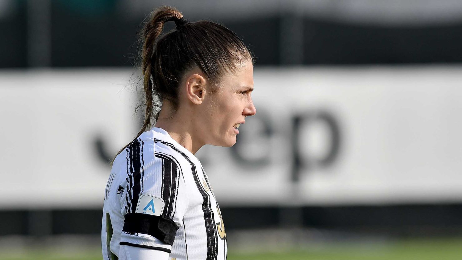 Cecilia Salvai of Juventus Women FC posed for an offensive photograph shared on the women's team official account.