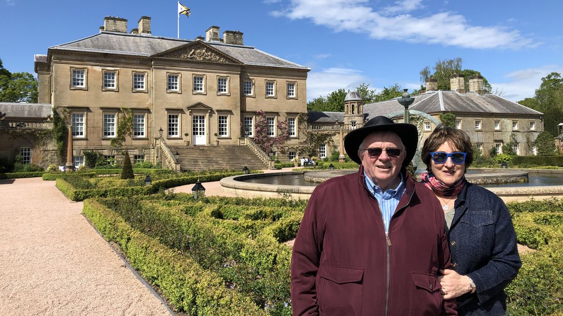 <strong>Quality time:</strong> As their visits to their respective countries got longer, they realized they wanted to spend as much time together as possible. Here they are in Scotland in 2019.
