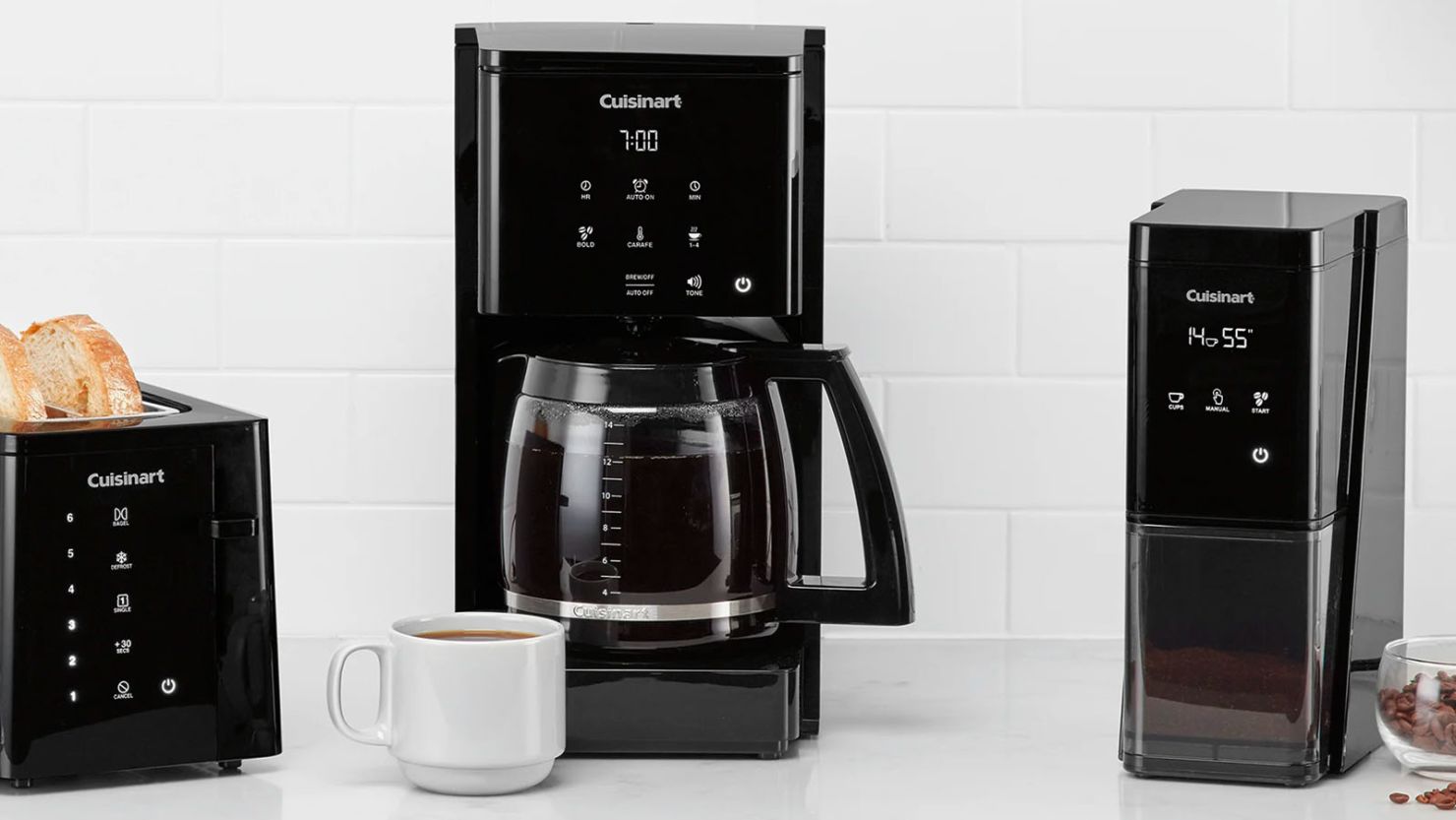  Touchscreen Coffee Maker, 14-Cup Programmable Coffee
