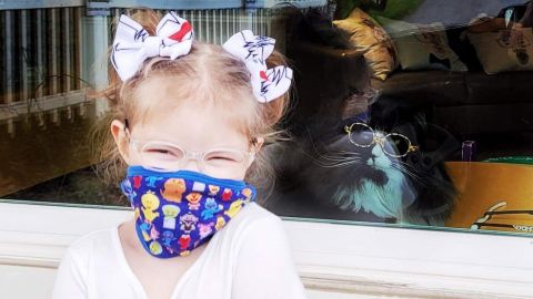 International Cat Day: Meet Truffles, the kitty who wears glasses to help kids feel better about theirs