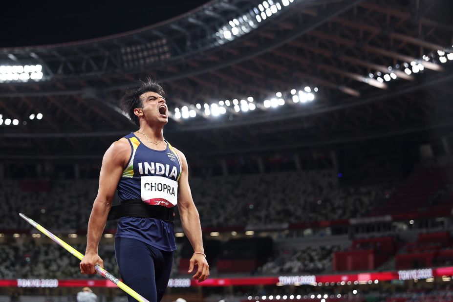 India's Neeraj Chopra won the javelin on August 7, becoming <a href="https://www.cnn.com/2021/08/07/sport/neeraj-chopra-india-olympics-javelin-spt-intl/index.html" target="_blank">the first Indian athlete to win an Olympic gold medal in track and field.</a>