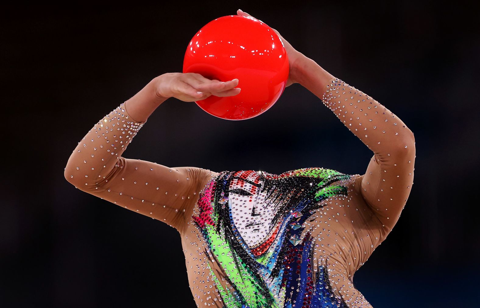 Linoy Ashram, a rhythmic gymnast from Israel, won gold in the individual all-around on Saturday, August 7.