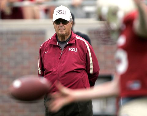 <a href="https://www.cnn.com/2021/08/08/sport/bobby-bowden-death/index.html" target="_blank">Bobby Bowden,</a> the famed college football coach who led Florida State University for more than 30 years and transformed the Tallahassee team into a powerhouse, died Sunday, August 8, the school said in a statement. He was 91.