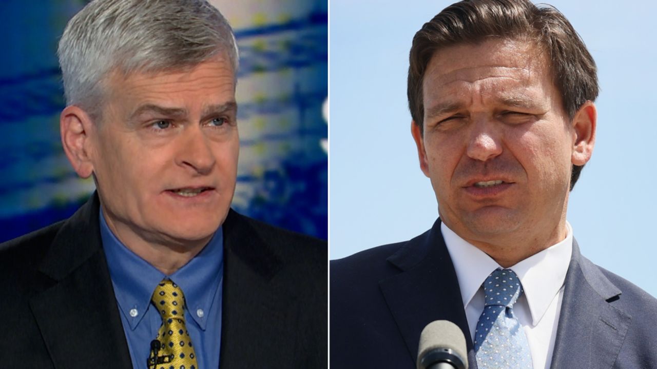 Bill Cassidy Ron DeSantis Split for video