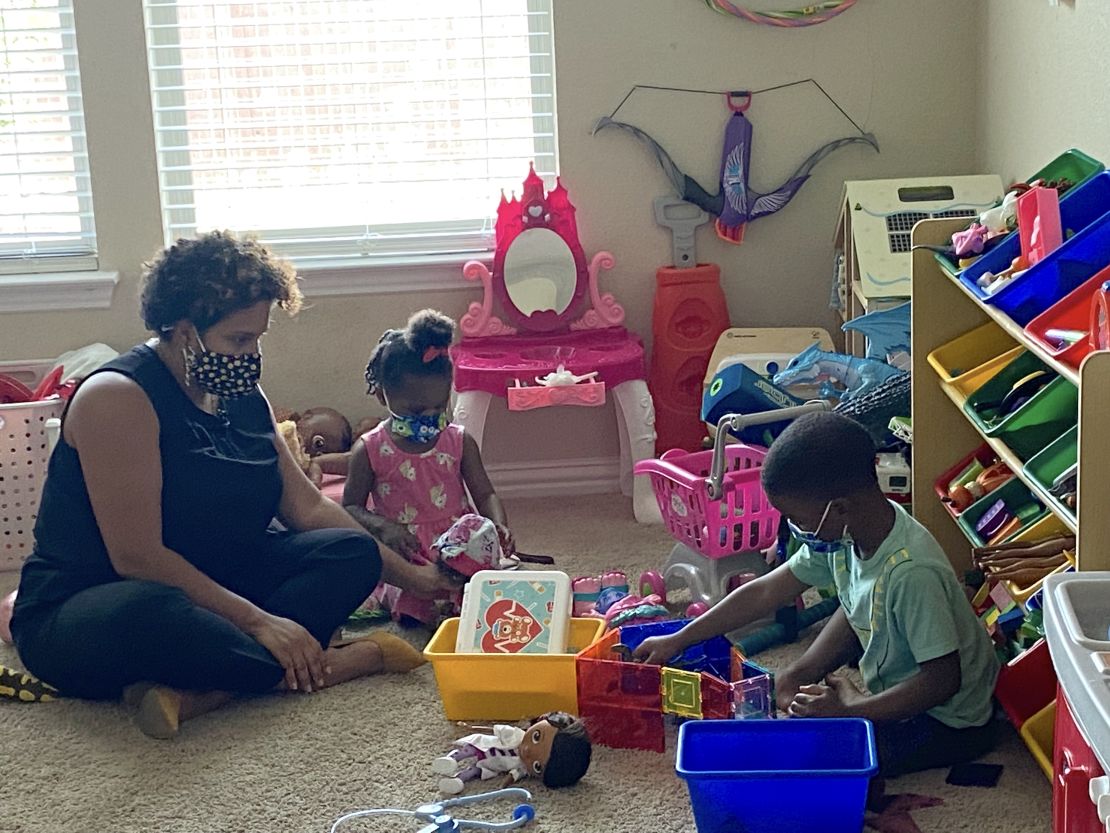 Nakeenya Wilson fears if her son becomes infected, her daughter will be exposed too.