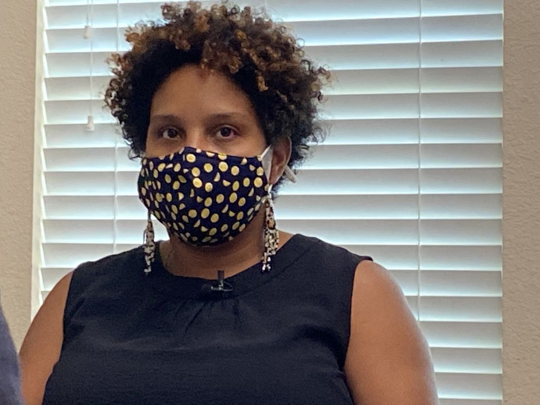 Nakeenya Wilson wishes her son's school had a mask mandate to help stop the spread of coronavirus.