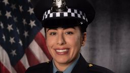 The Chicago police officer who was shot and killed on Saturday during a traffic stop has been identified as Ella French, according to a tweet from the Chicago Police Departmentís Deputy Director of News Affairs and Communications Tom Ahern.
On Saturday evening, the officers were conducting a traffic stop on a vehicle with three people when they were fired upon and returned fire, CNN previously reporting.