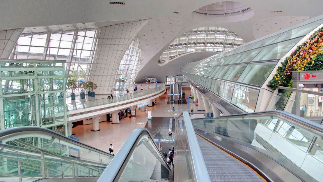 Seoul's Incheon International Airport (ICN) is the biggest and busiest airport in South Korea.