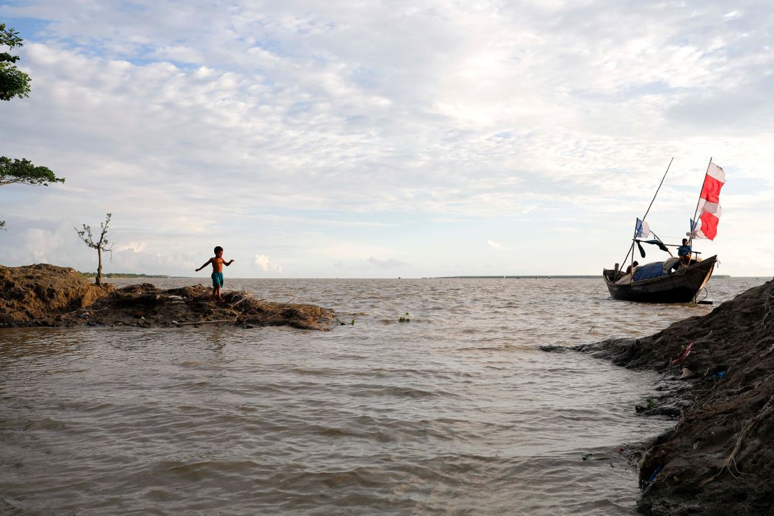 Coastal areas like Monpura in Bhola, Bangladesh are on the front line of climate change.