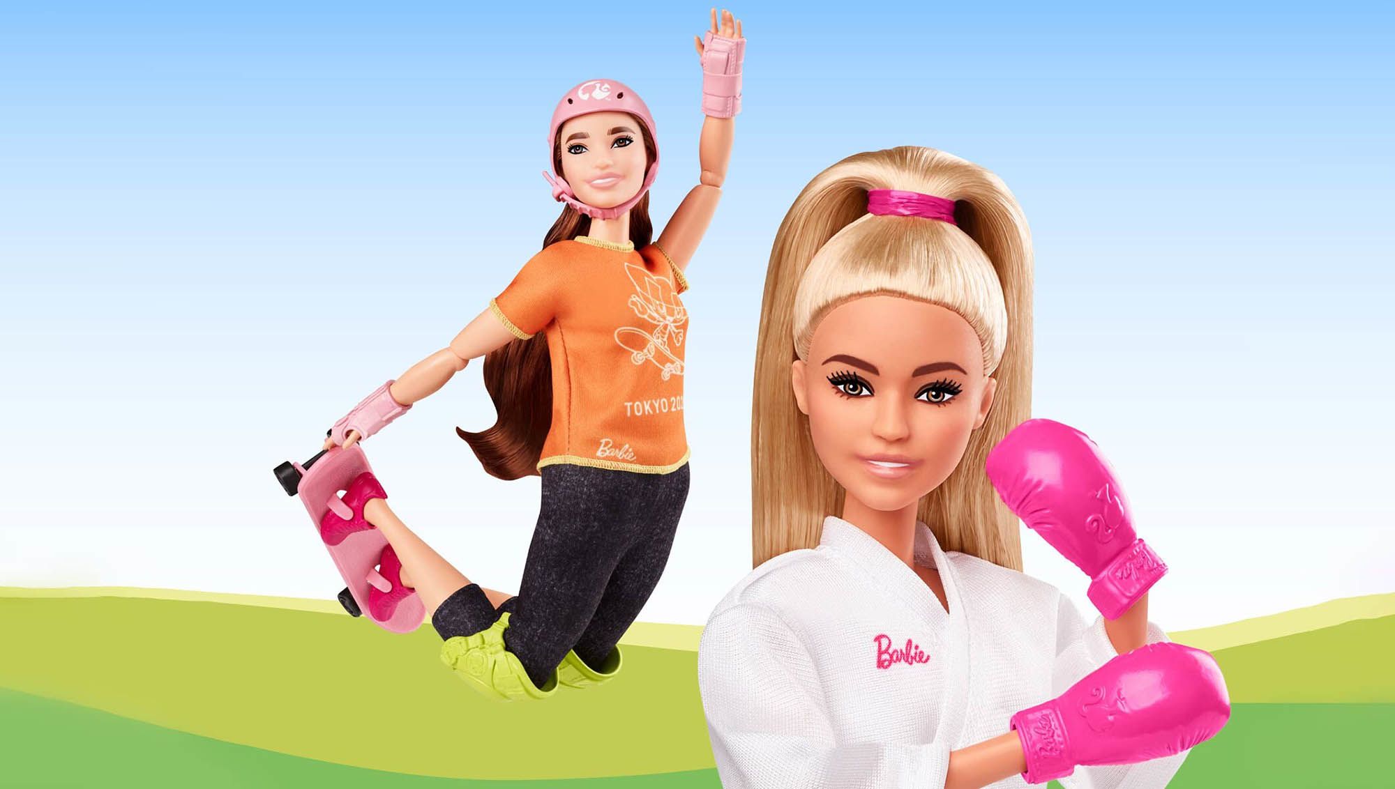 new original Barbie Olympic Barbie Yoga Barbie series movement